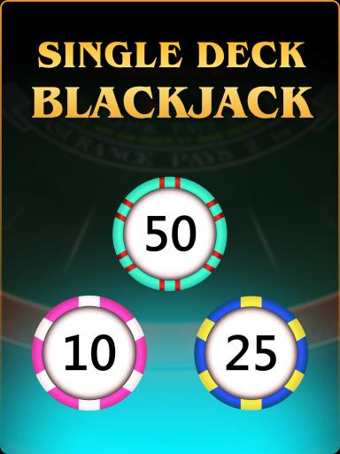 1 Seat Single Deck Blackjack